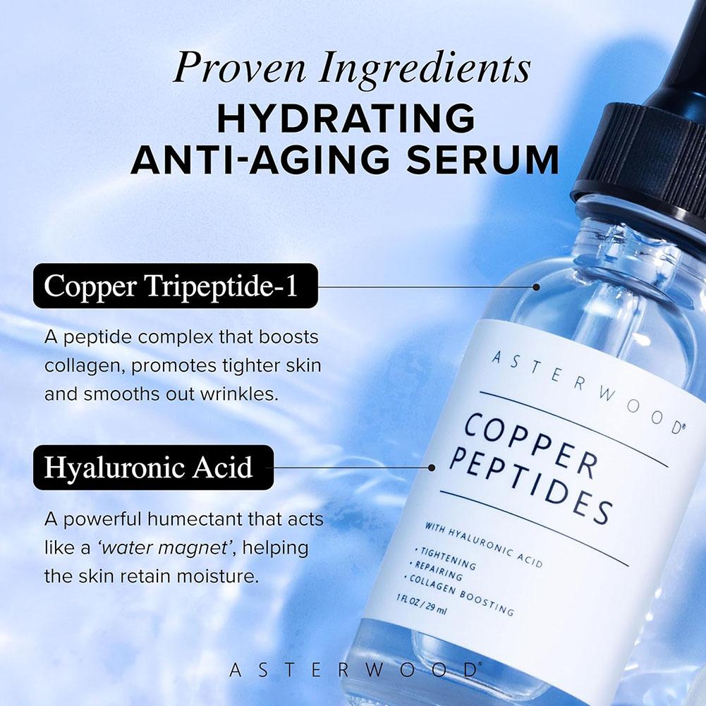 Caffeine Hair Serum - Copper Peptide Serum Anti Wrinkle Remover