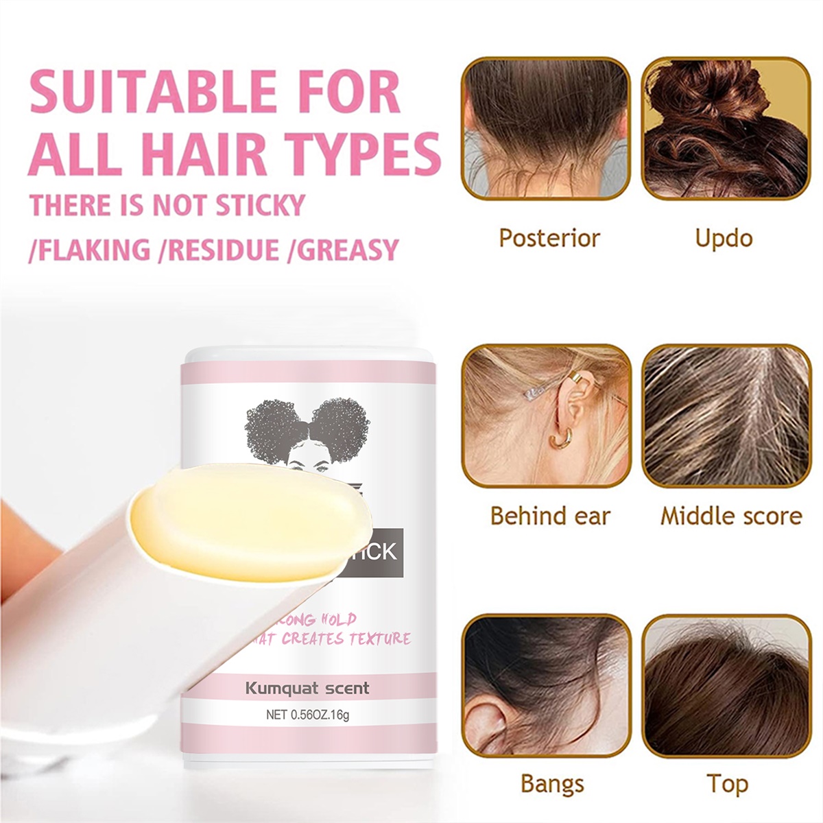 GOIPLE Slick Hair Wax Stick,Ba - Hair Care Gel review and price