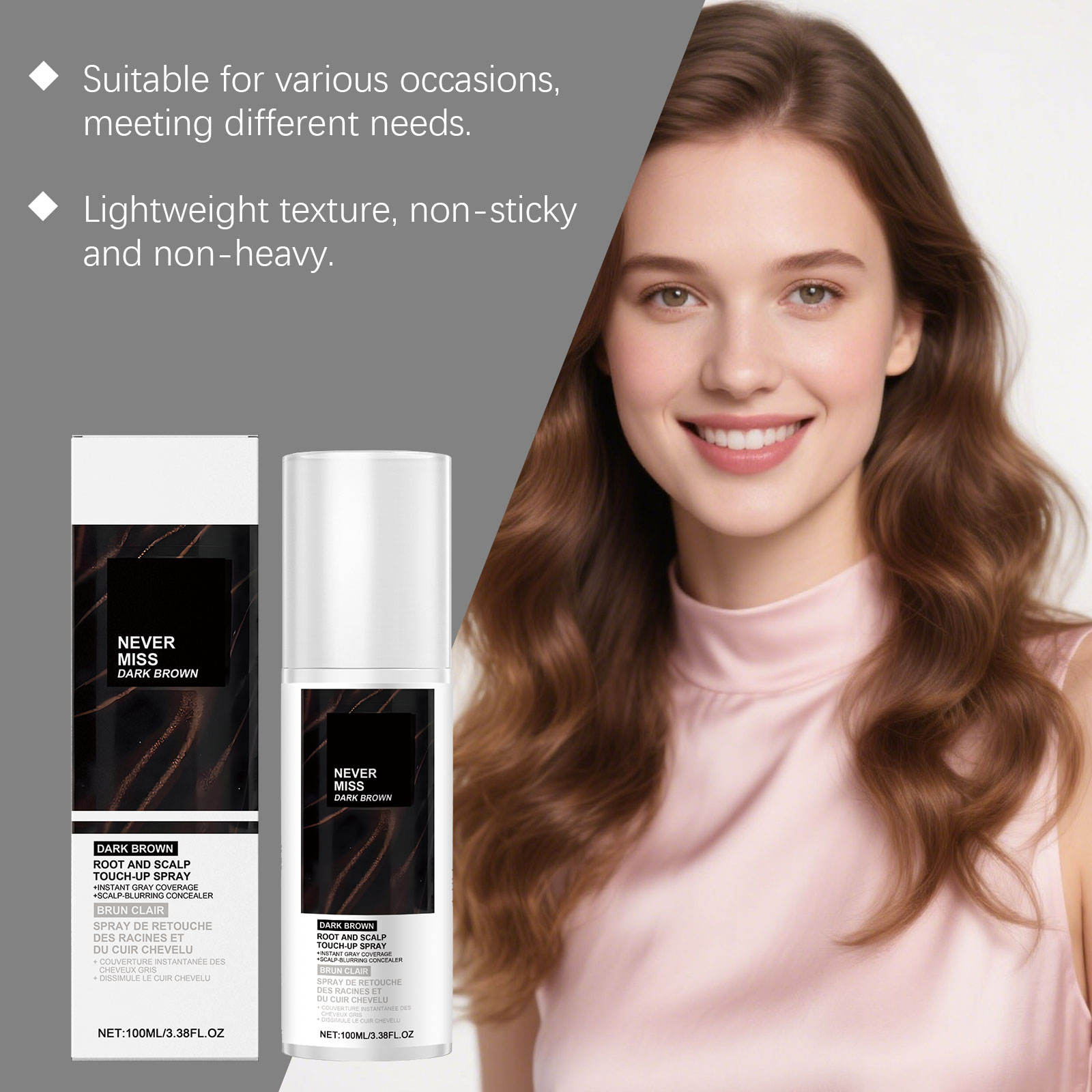Hair Color Spray Temporary Ins - Hair Care Herbal Products review and price