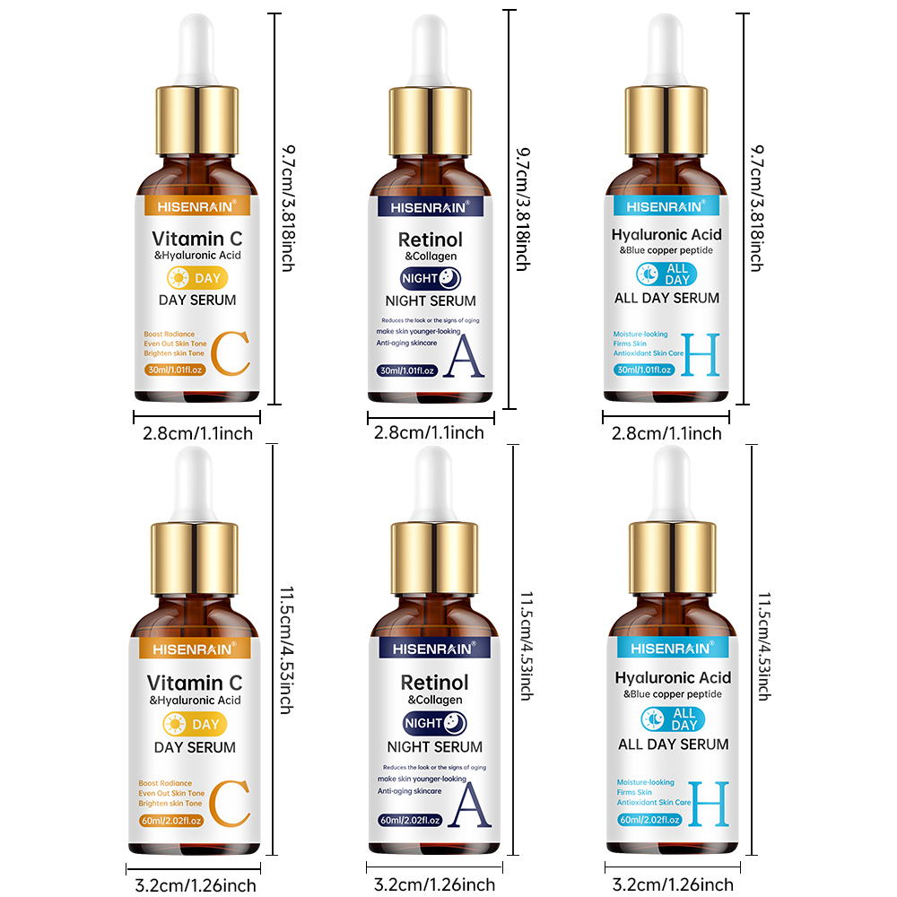 HISENRAIN Vitamin C + Retinol  - Caffeine Hair Serum review and price