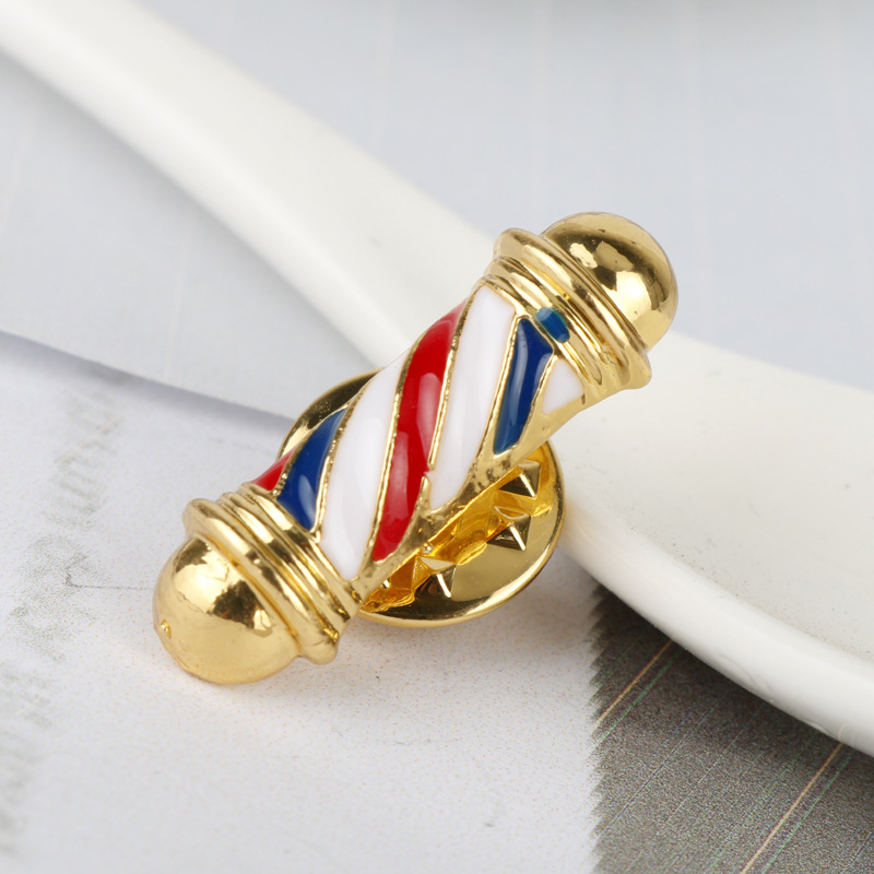 Classic Badge Brooch Pin Barbe - Hair Care Kit review and price