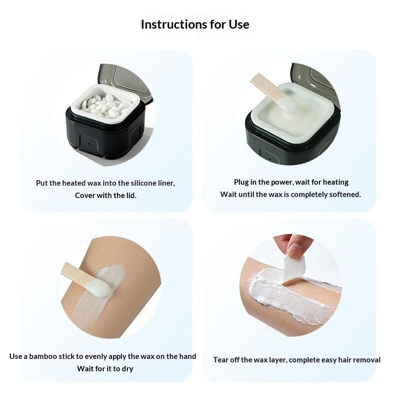 Mini Wax Heater Machine Silico - Hair Care Kit review and price