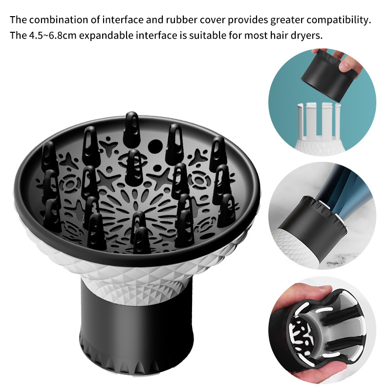 Universal Hair Dryer Diffuser  - Hair Care Wavy Hair review and price