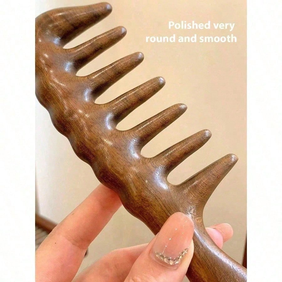 1‑Piece Natural Sandalwood Wid - Hair Care Wavy Hair review and price