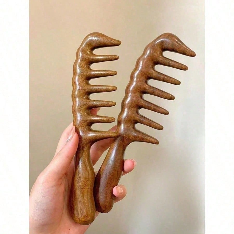 1‑Piece Natural Sandalwood Wid - Hair Care Wavy Hair review and price
