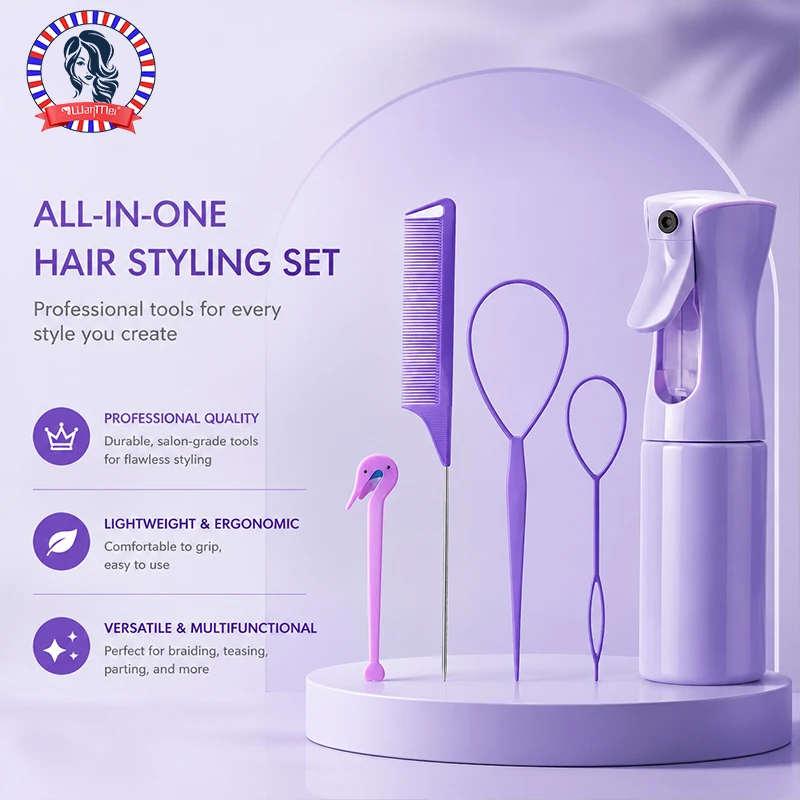4/5/6pcs Hair Brush Set Hairdr - Hair Care Kit review and price