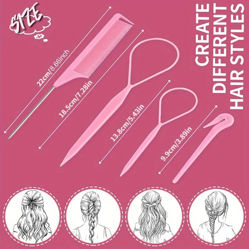 4/5/6pcs Hair Brush Set Hairdr - Hair Care Kit review and price