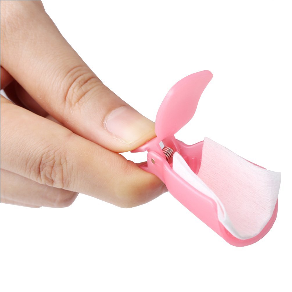 10Pcs Plastic Nail Art Soak Of - Hair Care Gel review and price