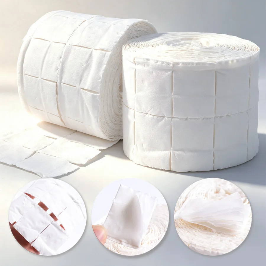 300/500Pcs Roll Lint Free Cott - Hair Care Gel review and price