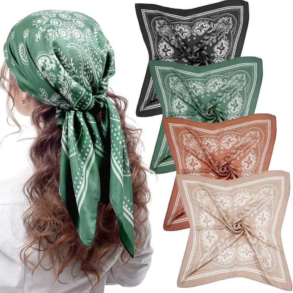 Luxury Brand Silk Square Paisl - Hair Care Brand review and price