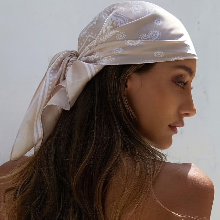 Luxury Brand Silk Square Plaid - Hair Care Brand review and price