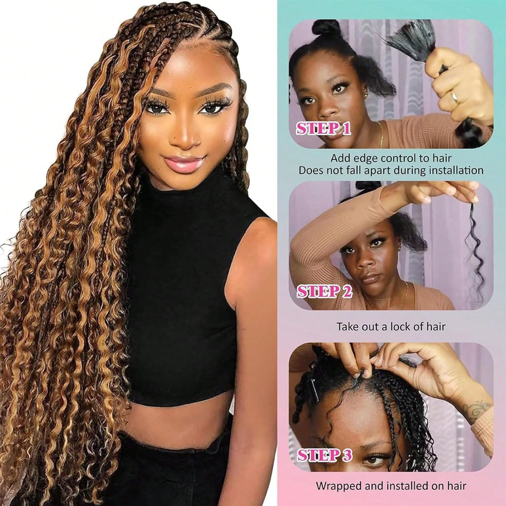 Human Braiding Hair 18 Inch 2  - Hair Care Wavy Hair review and price