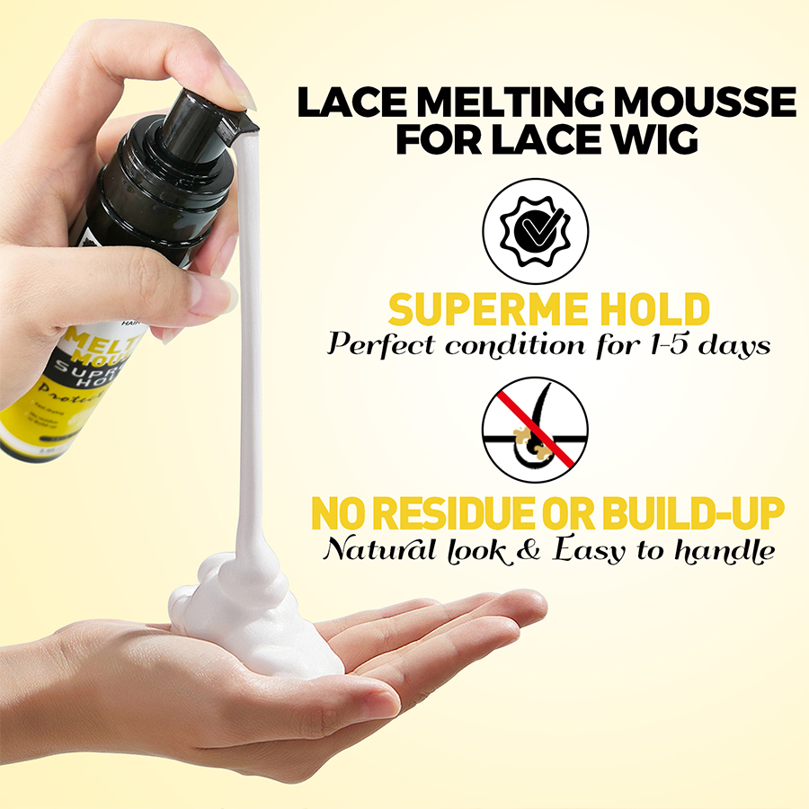 100ml Women Wig Melting Mousse - Hair Care Gel review and price