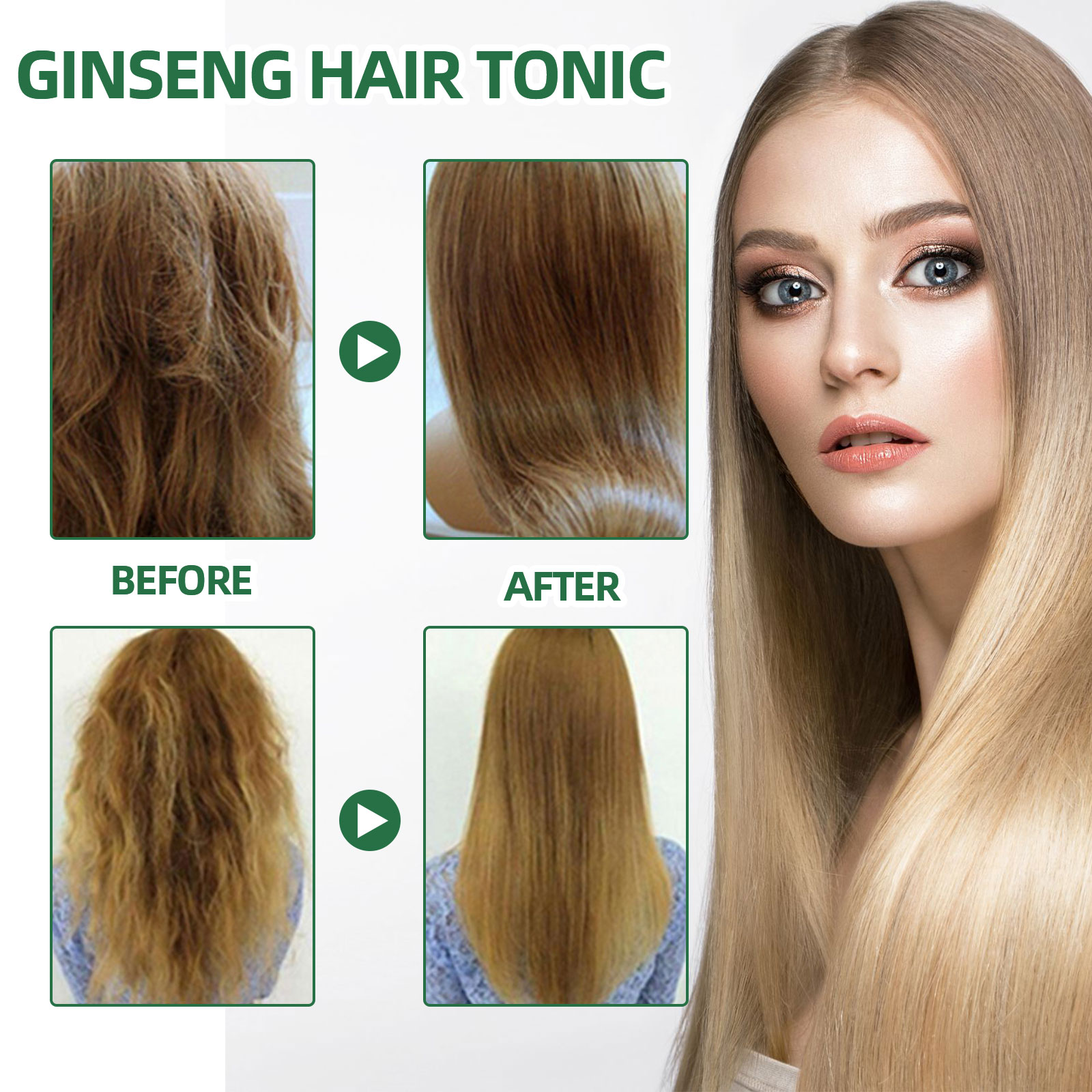 Natural Herbal Ginseng Hair Ca - Hair Care Herbal Products review and price