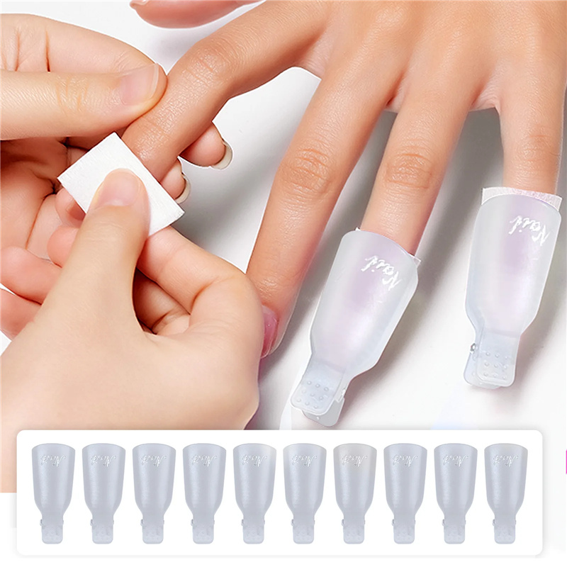 10Pcs Plastic Acrylic Nail Art - Hair Care Gel review and price