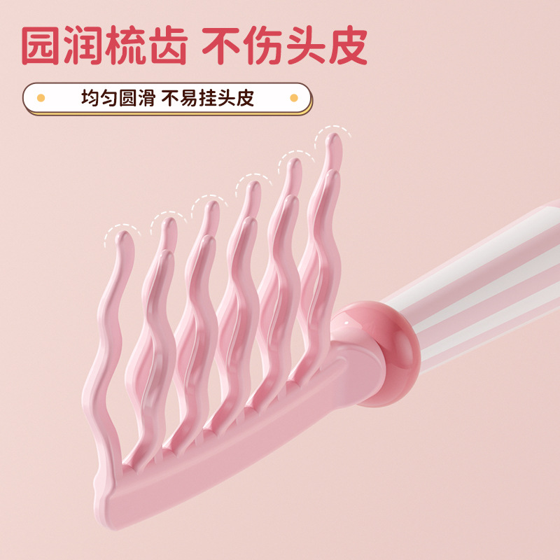 Double Row Wavy Tooth Hair Sty - Hair Care Wavy Hair review and price