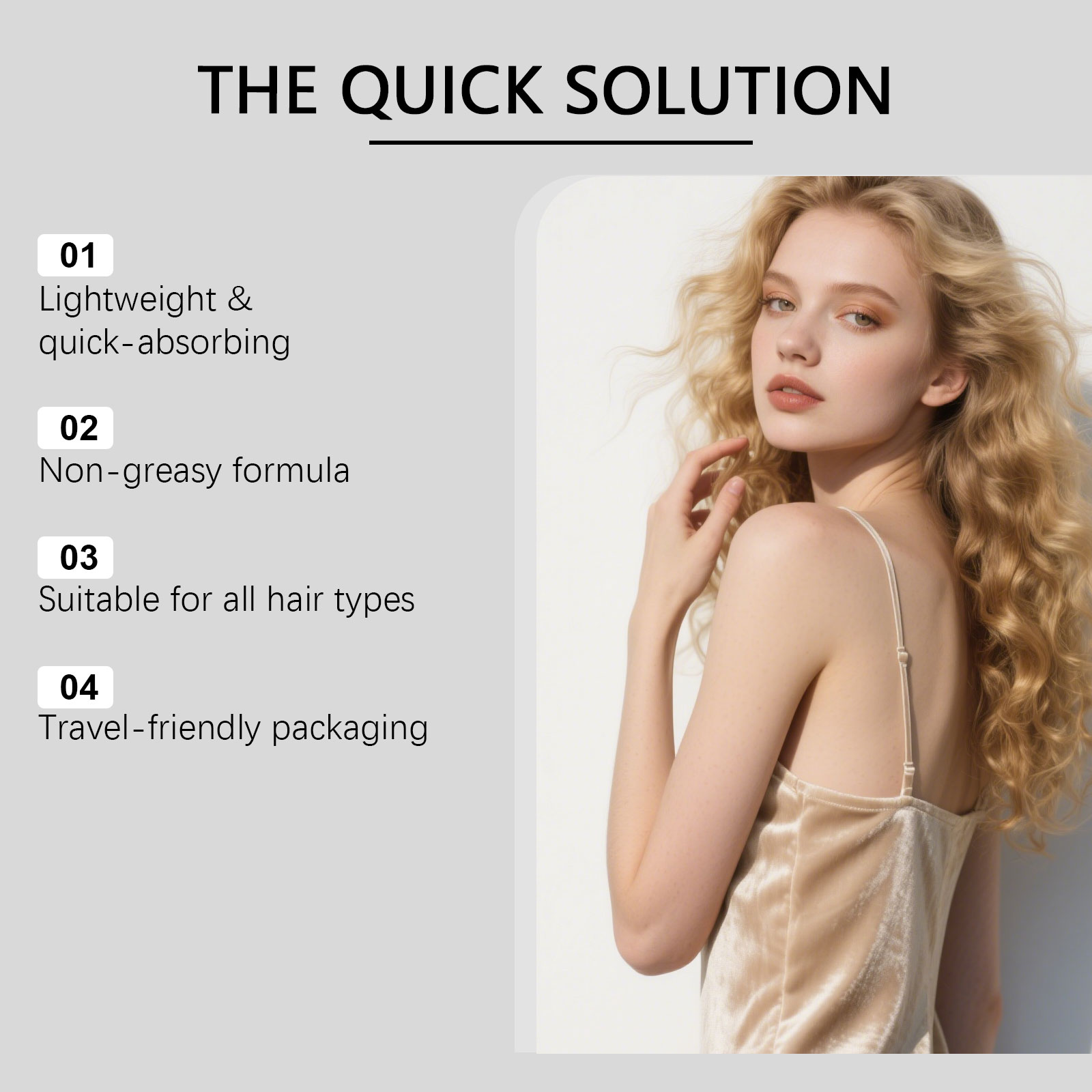 Polygonum Multiflorum Hair Car - Caffeine Hair Serum review and price