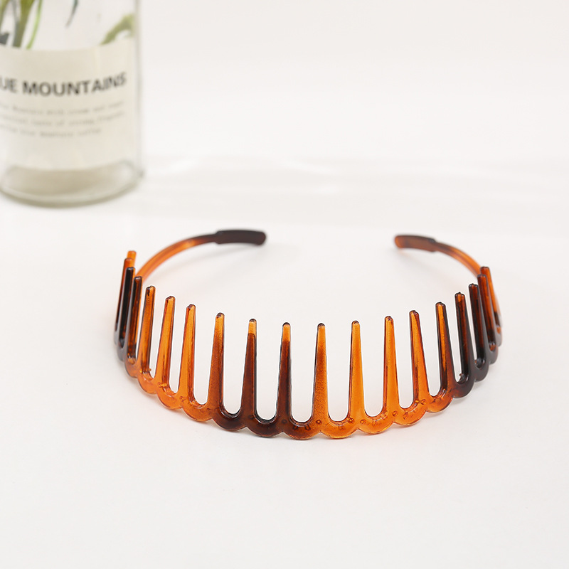 Women Girls Plastic Wavy Tooth - Hair Care Wavy Hair review and price