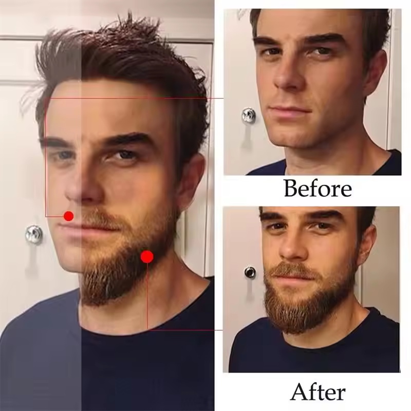 Fast Natural Mature Men Beard  - Caffeine Hair Serum review and price