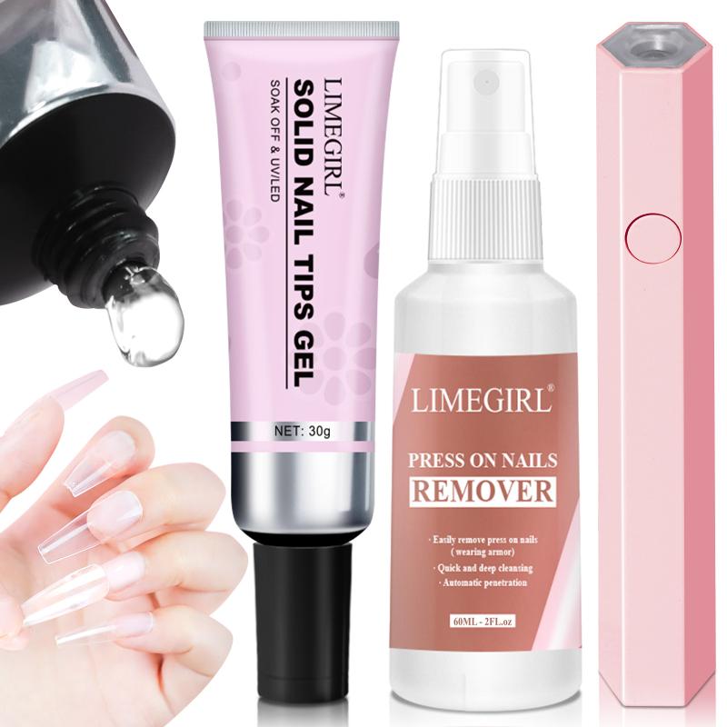 30g Soft Transparent Nail Tips - Hair Care Gel review and price