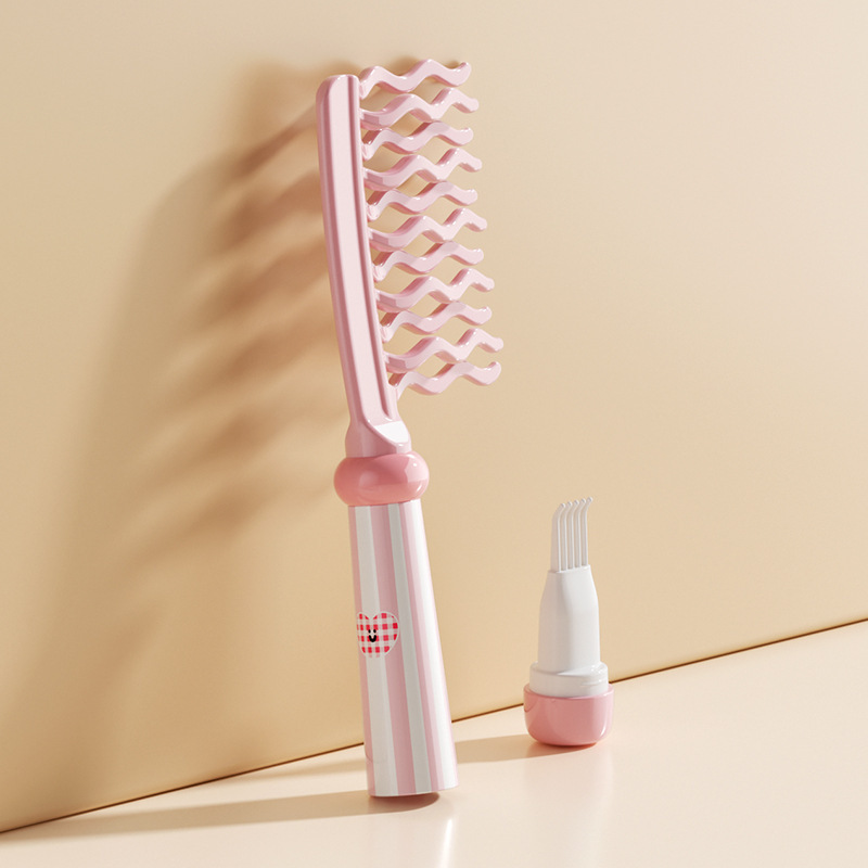 Double Row Wavy Tooth Hair Sty - Hair Care Wavy Hair review and price