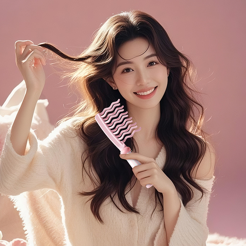 Double Row Wavy Tooth Hair Sty - Hair Care Wavy Hair review and price